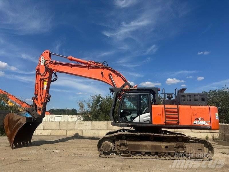 Hitachi ZX490 حفارات زحافة