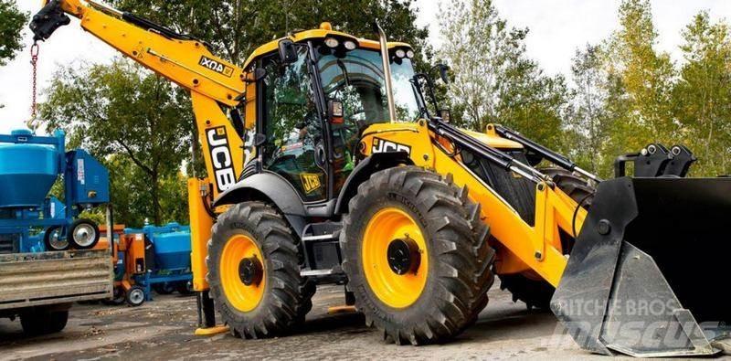 JCB 4CX Sitemaster لوادر ذات جرافات عكسية