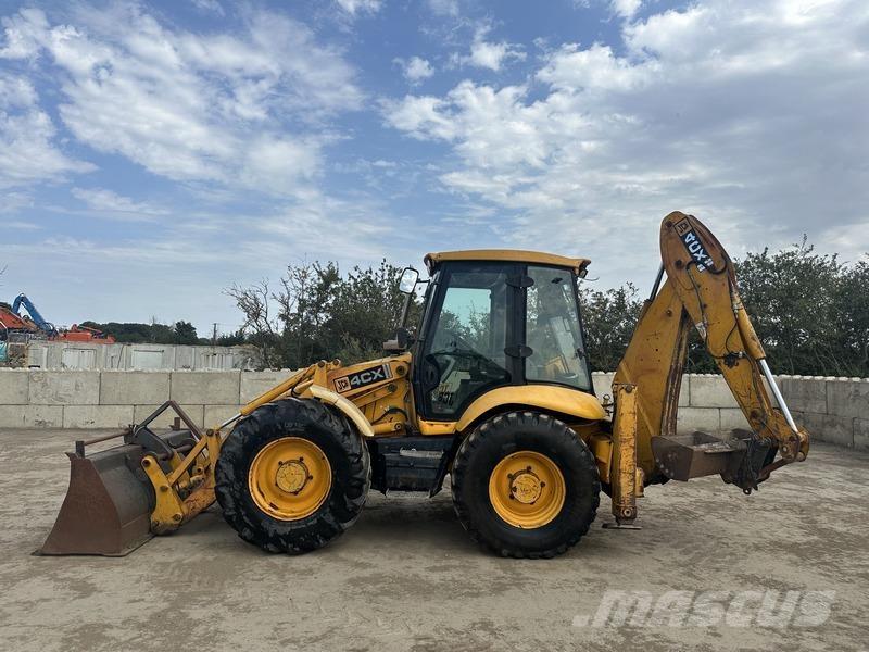 JCB 4CX Sitemaster لوادر ذات جرافات عكسية
