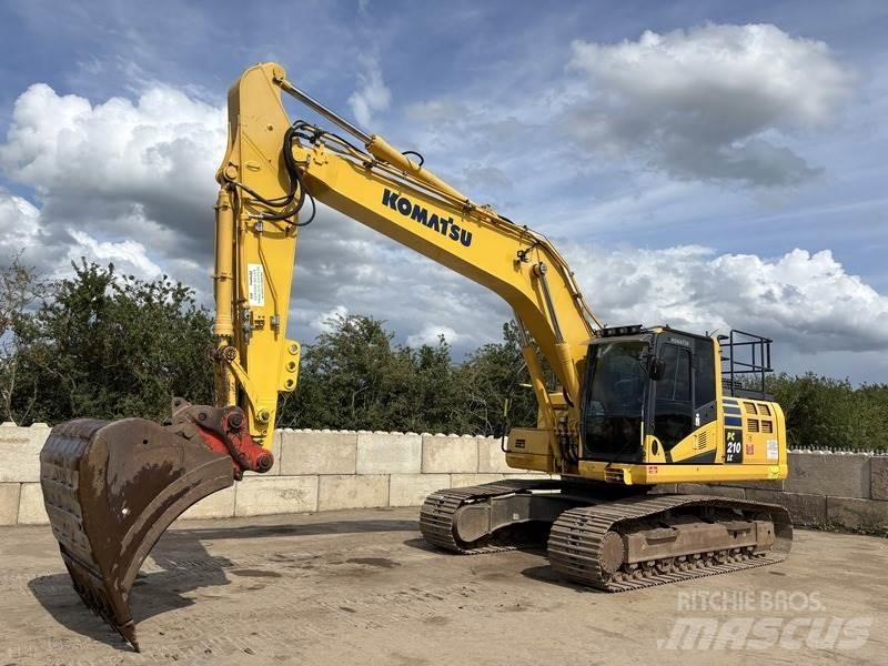 Komatsu PC210LC-10 حفارات زحافة