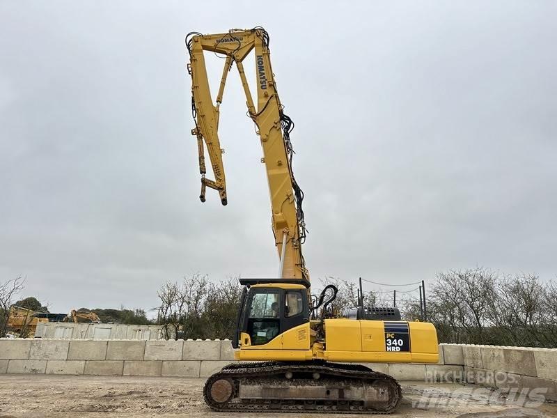 Komatsu PC340 HRD-7 حفارات هدم