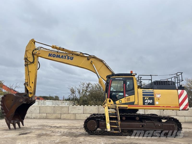 Komatsu PC490 LC-10 حفارات زحافة