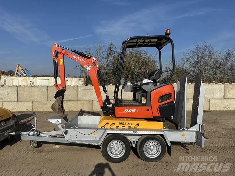 Kubota KX015-4 حفارات صغيرة أقل من 7 طن (حفارات صغيرة)