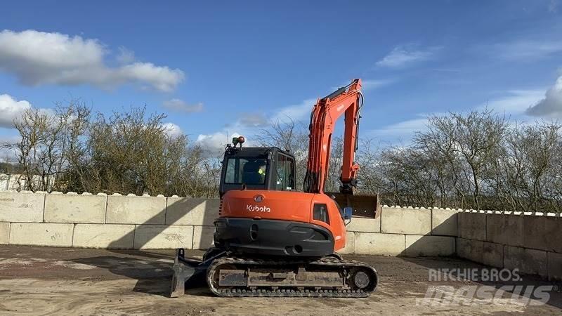 Kubota KX080-4 حفارات صغيرة أقل من 7 طن (حفارات صغيرة)