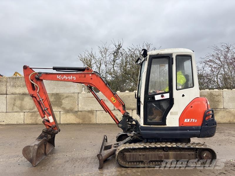 Kubota KX71-3 حفارات صغيرة أقل من 7 طن (حفارات صغيرة)