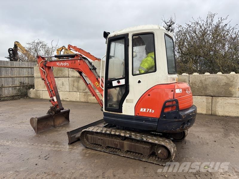 Kubota KX71-3 حفارات صغيرة أقل من 7 طن (حفارات صغيرة)