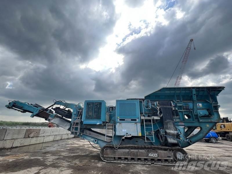 Powerscreen XR400S جراشات