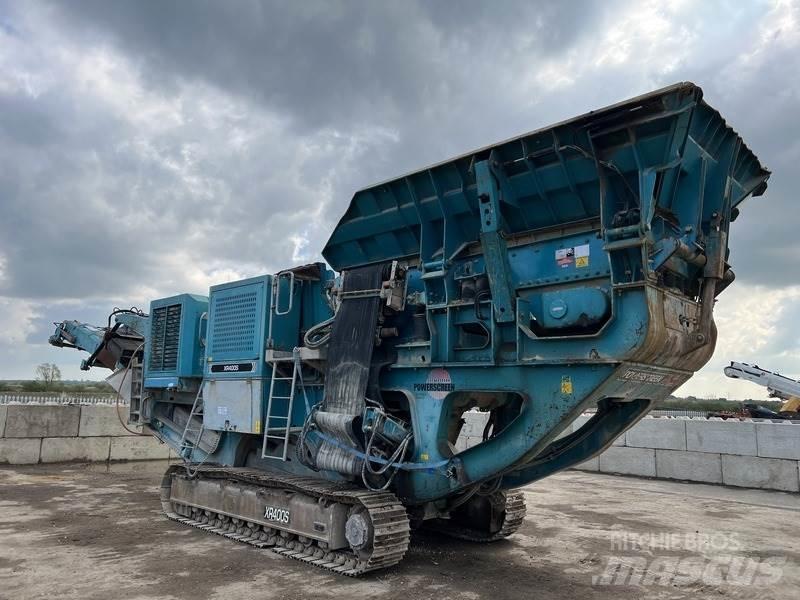 Powerscreen XR400S جراشات