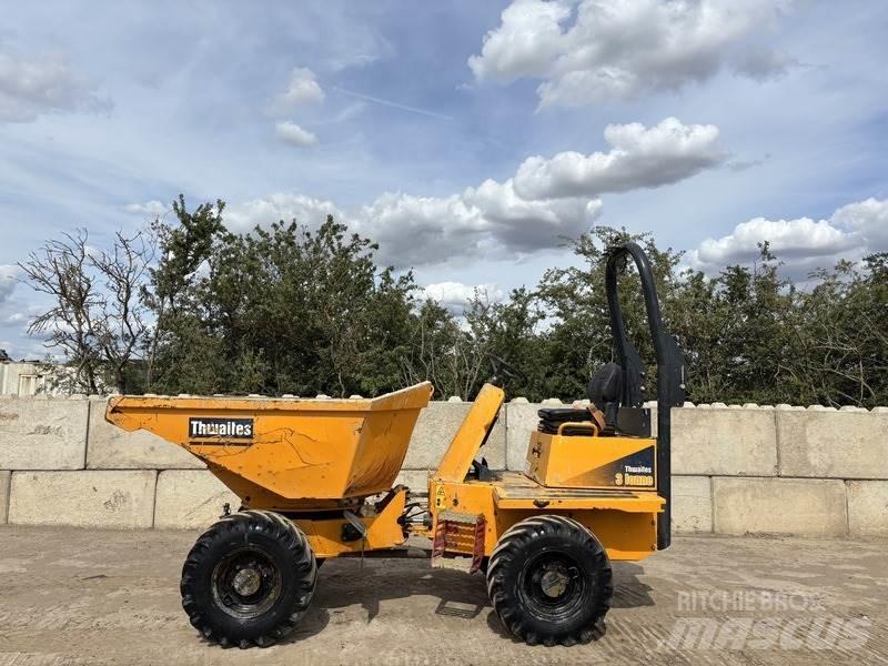Thwaites 3 Ton Swivel عربات نقل قلابة للمواقع