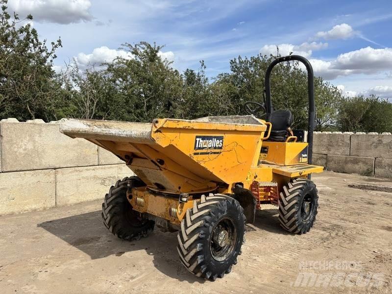 Thwaites 3 Ton Swivel عربات نقل قلابة للمواقع