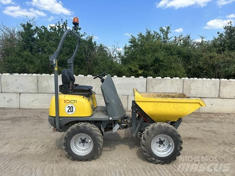 Wacker Neuson 1001 عربات نقل قلابة للمواقع