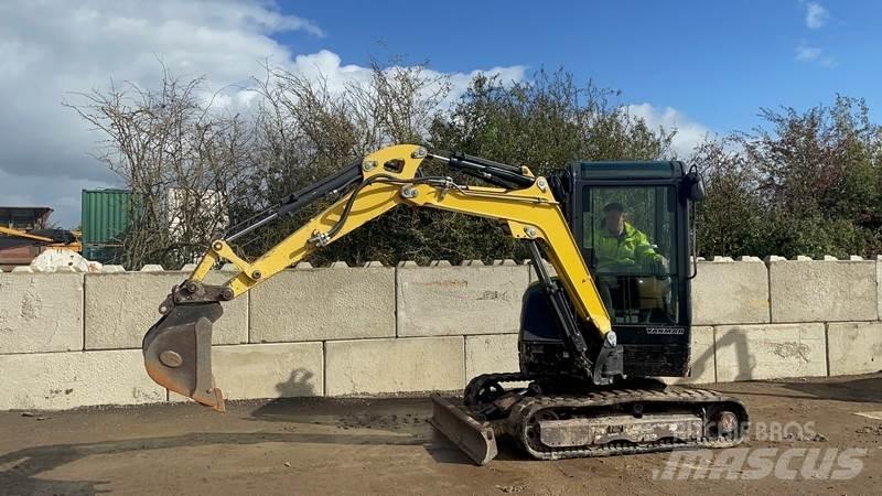 Yanmar sv26 حفارات صغيرة أقل من 7 طن (حفارات صغيرة)
