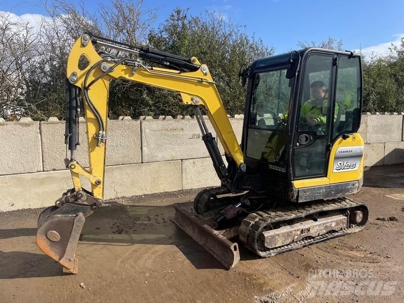 Yanmar sv26 حفارات صغيرة أقل من 7 طن (حفارات صغيرة)