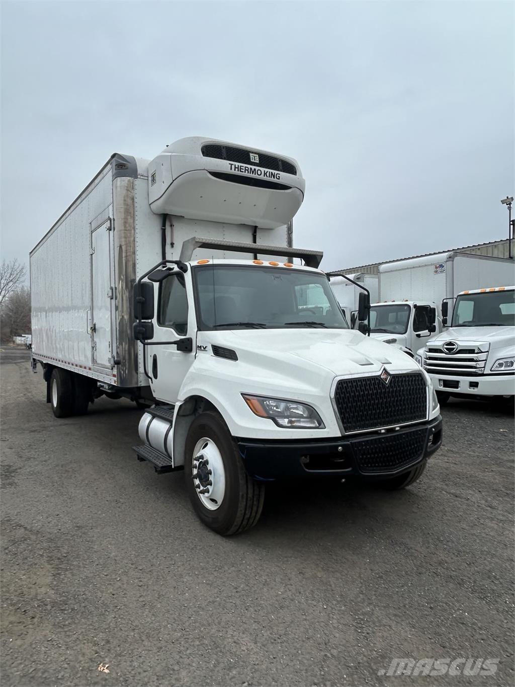 International MV607 شاحنات ذات هيكل صندوقي