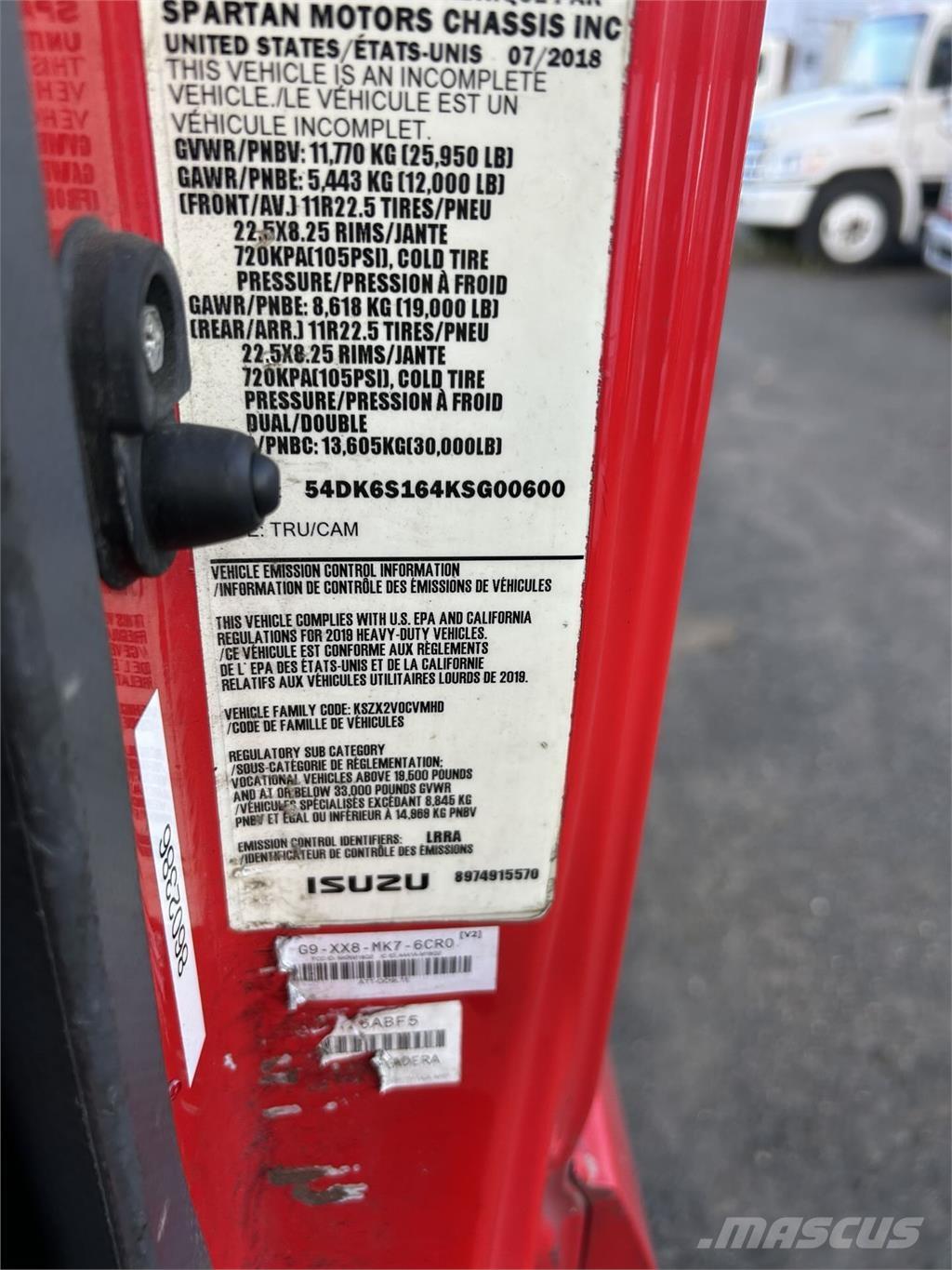 Isuzu FTR شاحنات أخرى