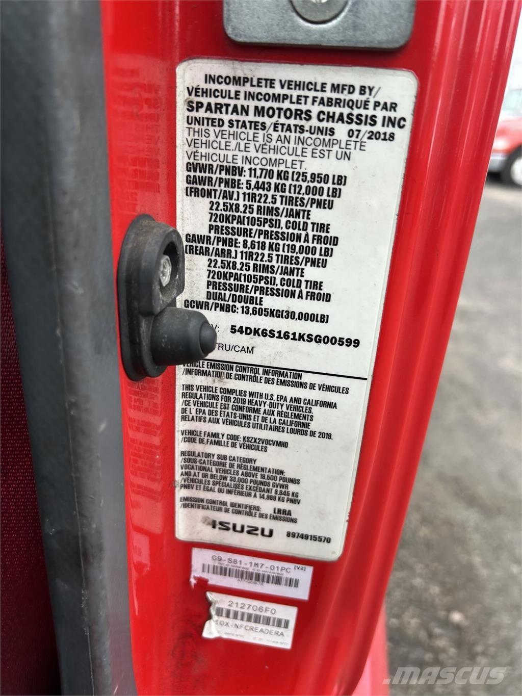 Isuzu FTR شاحنات أخرى