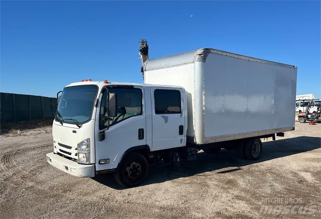 Isuzu NPR HD DC شاحنات ذات هيكل صندوقي
