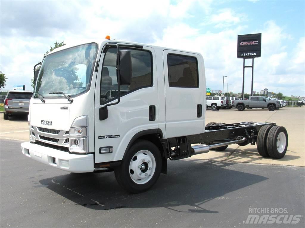 Isuzu NPR HD GAS شاحنات بمقصورة وهيكل