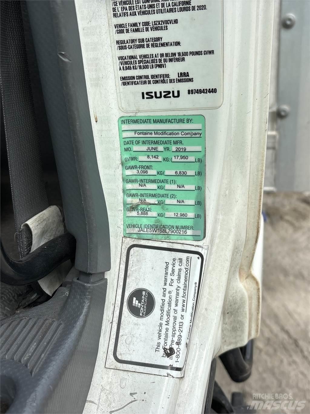 Isuzu NQR شاحنات ذات هيكل صندوقي
