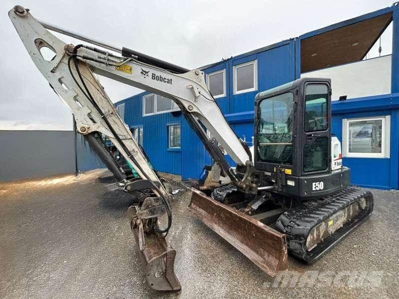 Bobcat E50 حفارات صغيرة أقل من 7 طن (حفارات صغيرة)