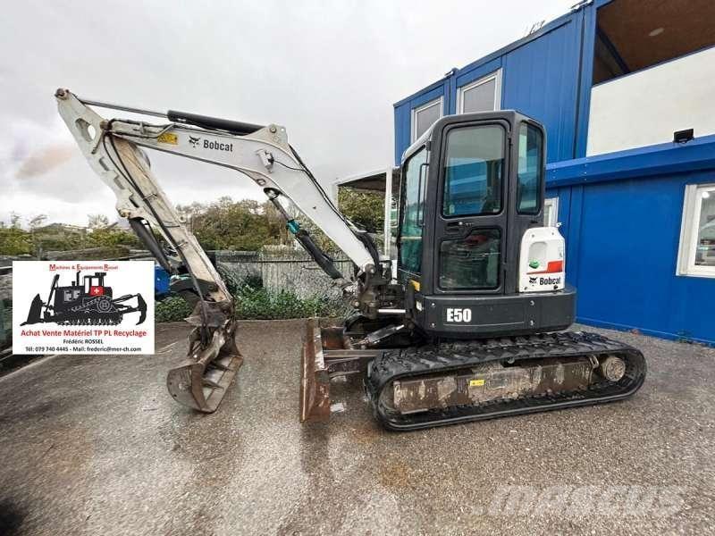 Bobcat E50 حفارات صغيرة أقل من 7 طن (حفارات صغيرة)