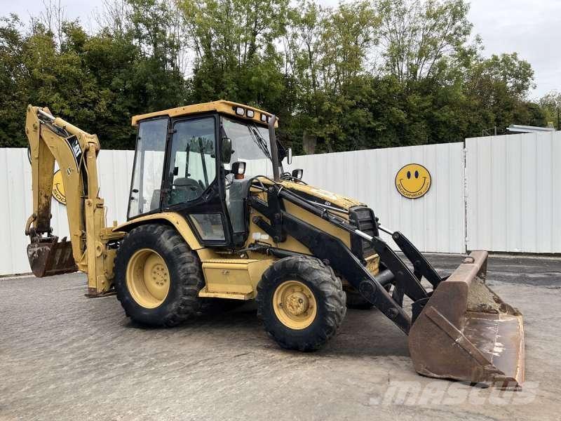 CAT 428C لوادر ذات جرافات عكسية
