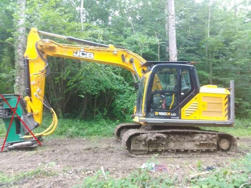 JCB 150XL SV حفارات زحافة