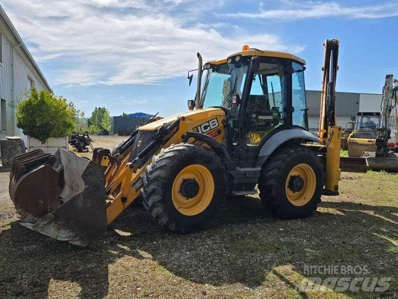 JCB 4CXAEC لوادر ذات جرافات عكسية