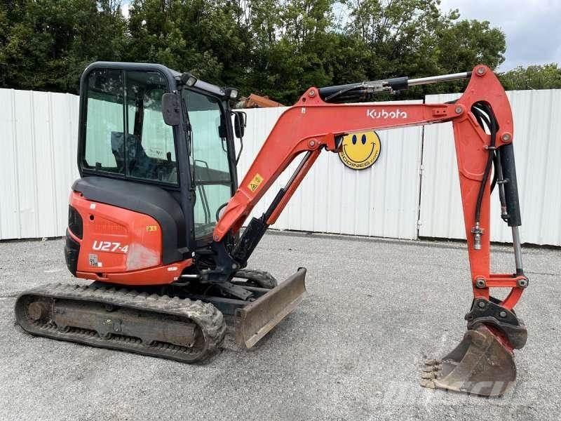 Kubota U27-4 حفارات صغيرة أقل من 7 طن (حفارات صغيرة)