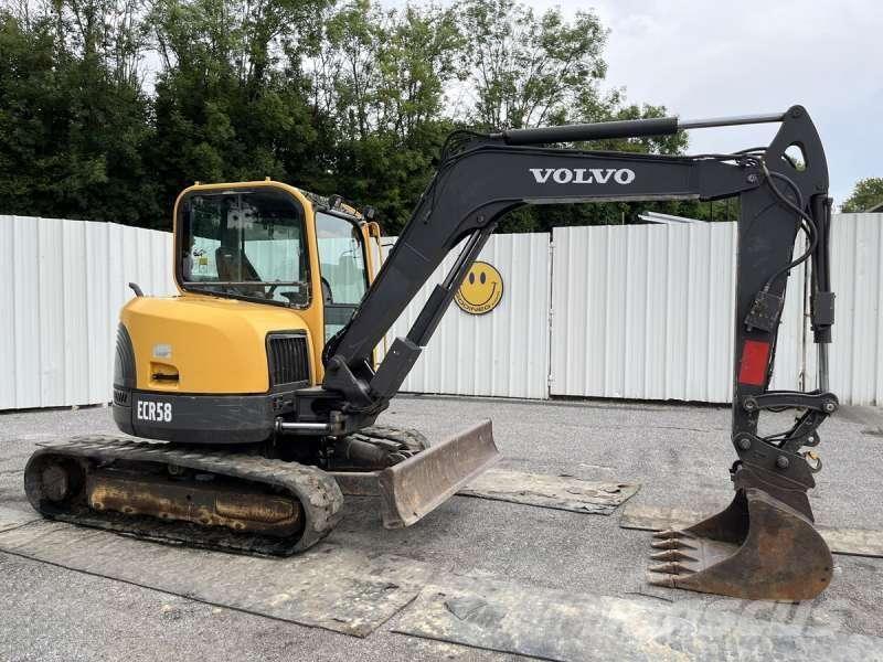 Volvo ECR58 حفارات صغيرة أقل من 7 طن (حفارات صغيرة)