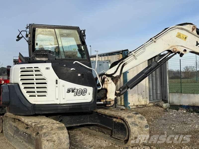 Yanmar SV100 حفارات زحافة