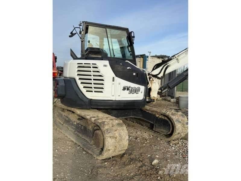 Yanmar SV100 حفارات زحافة