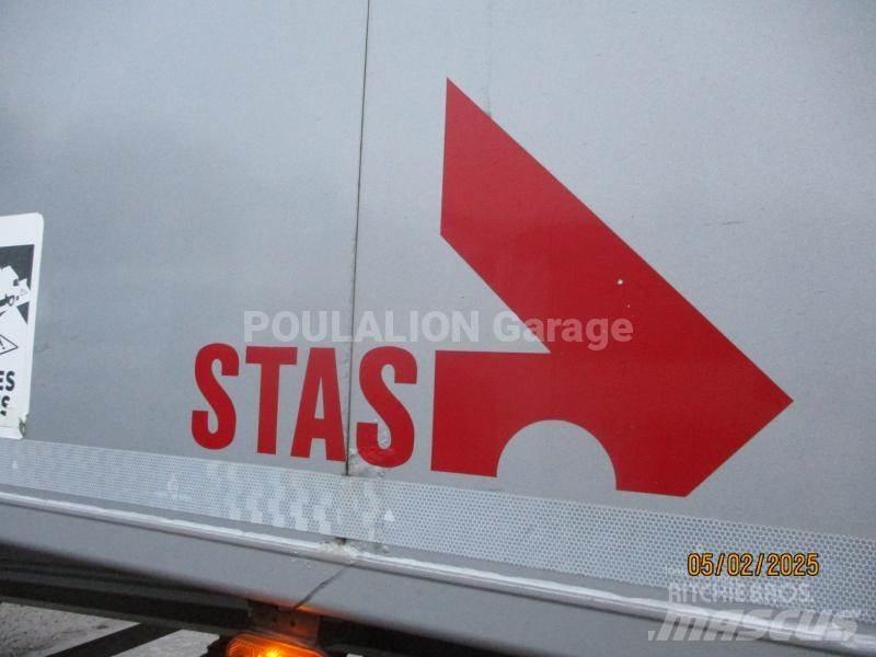 Stas S300CX نصف مقطورات قلابة