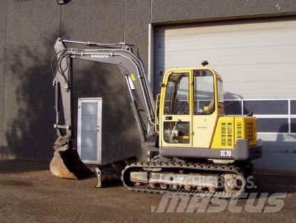 Volvo EC70 حفارات صغيرة أقل من 7 طن (حفارات صغيرة)