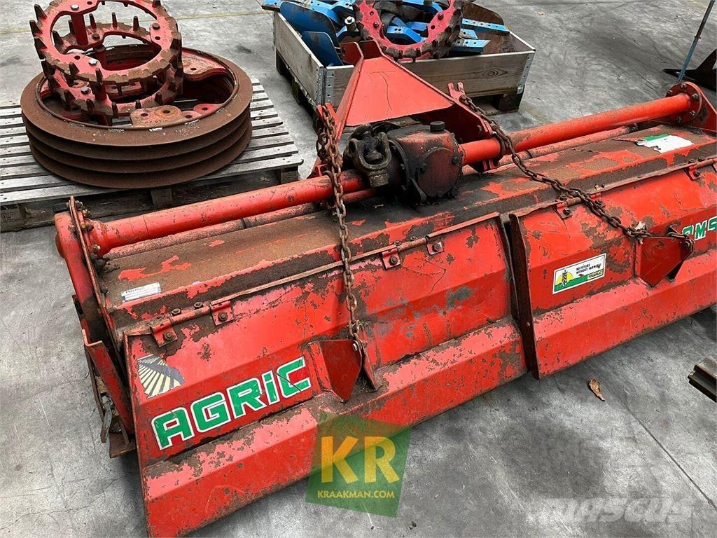 Agrator 230 cm معدات جز نباتات البطاطس المتيبسة