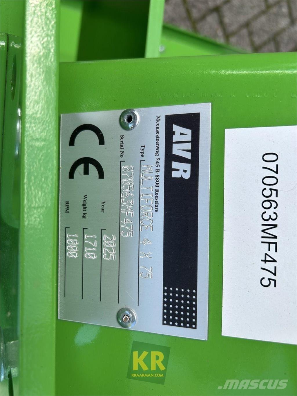 AVR MultiForce معدات جز نباتات البطاطس المتيبسة