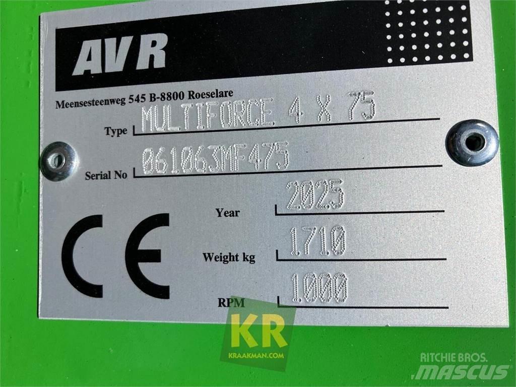 AVR MultiForce حراثات صفوف المحاصيل