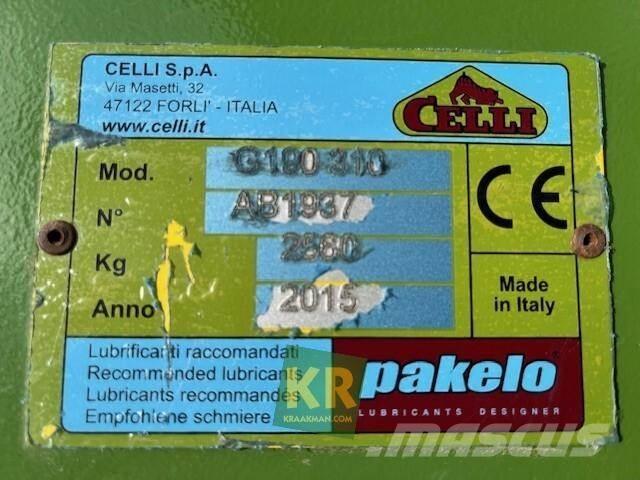 Celli Overig الكاسحات وقلابات التربة ذات المحركات