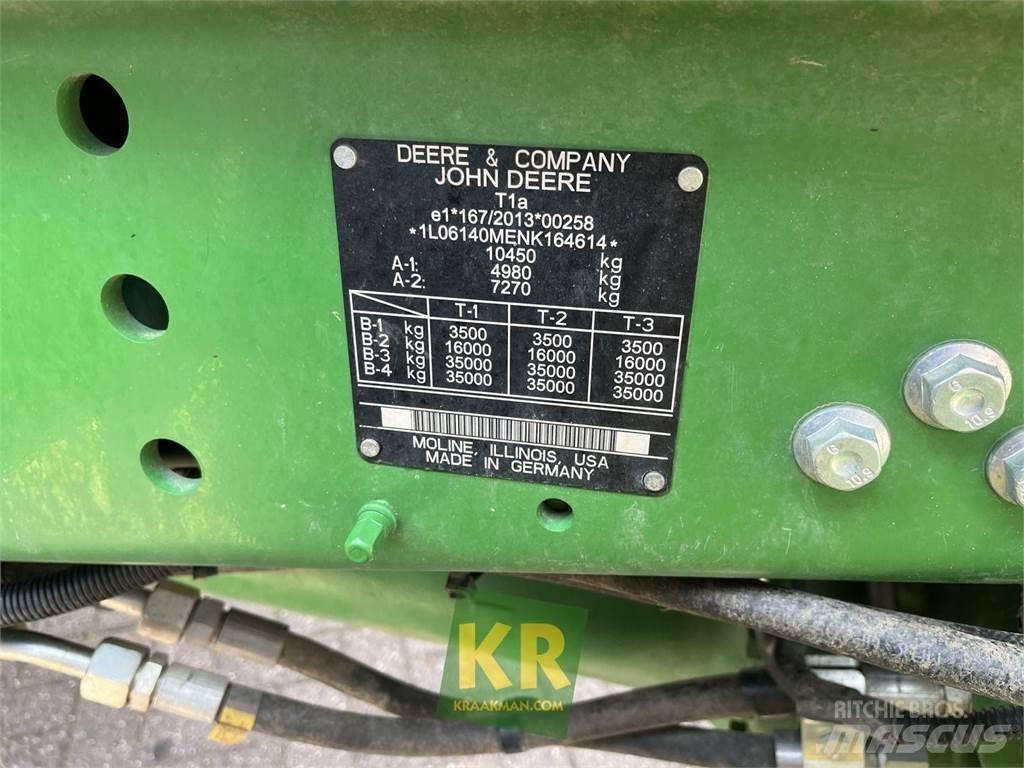 John Deere 6140M الجرارات
