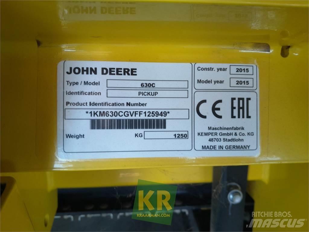 John Deere 630C رؤوس الحصادات الدراسات