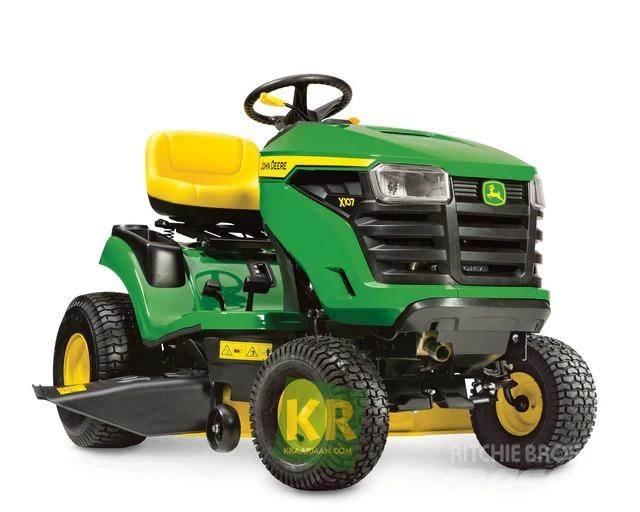 John Deere X107 ركوب الحشائش