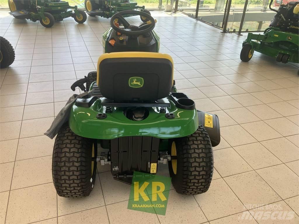 John Deere X107 ركوب الحشائش