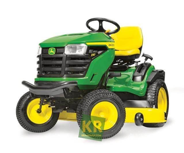 John Deere X167 ركوب الحشائش