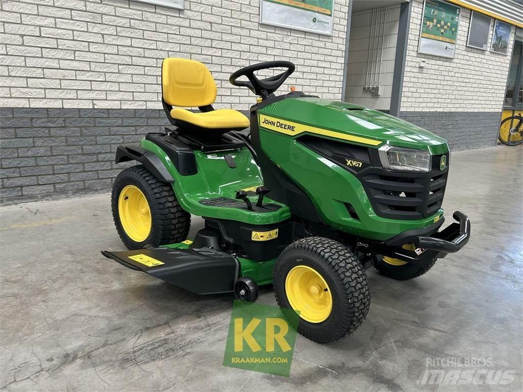 John Deere X167 ركوب الحشائش