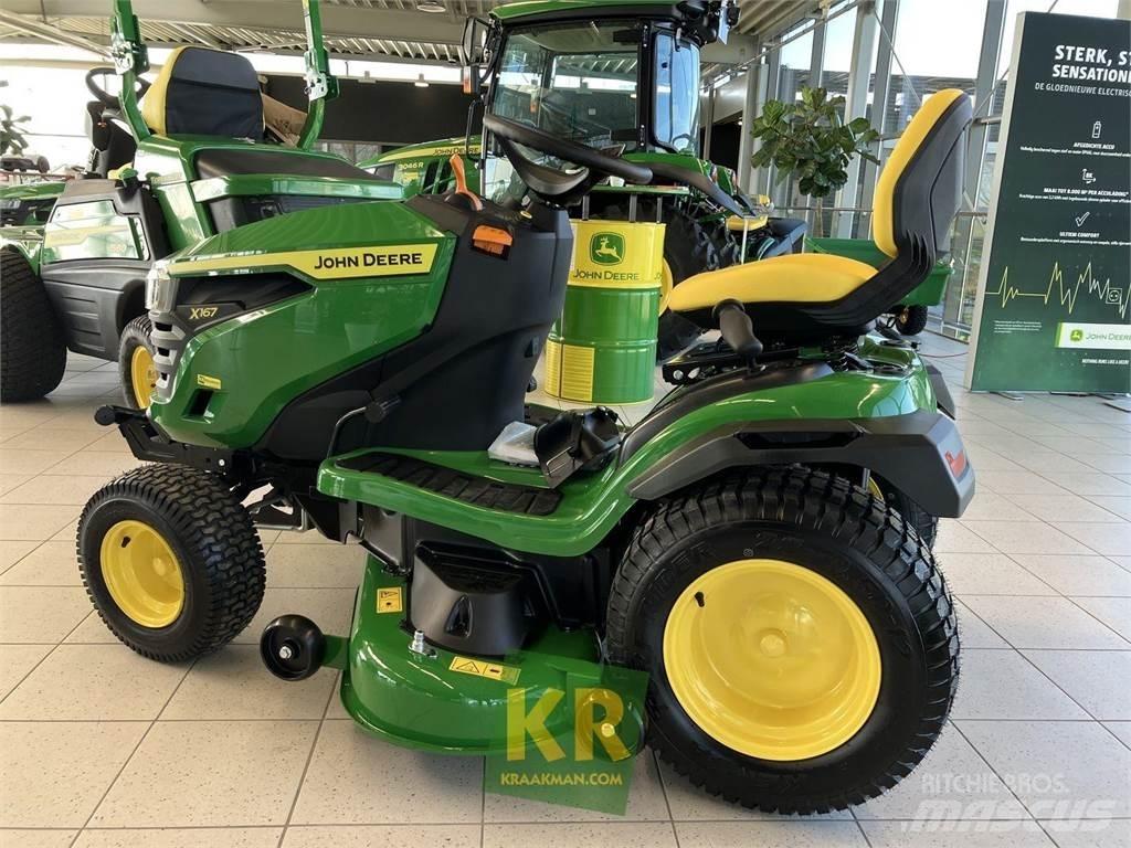 John Deere X167 ركوب الحشائش