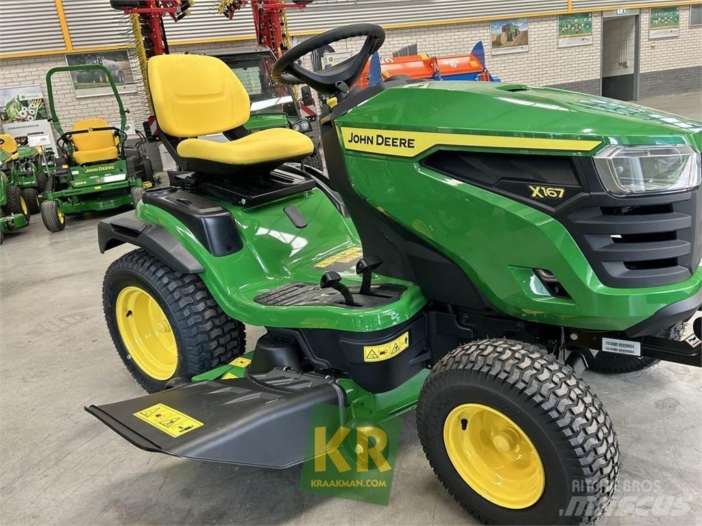 John Deere X167 ركوب الحشائش