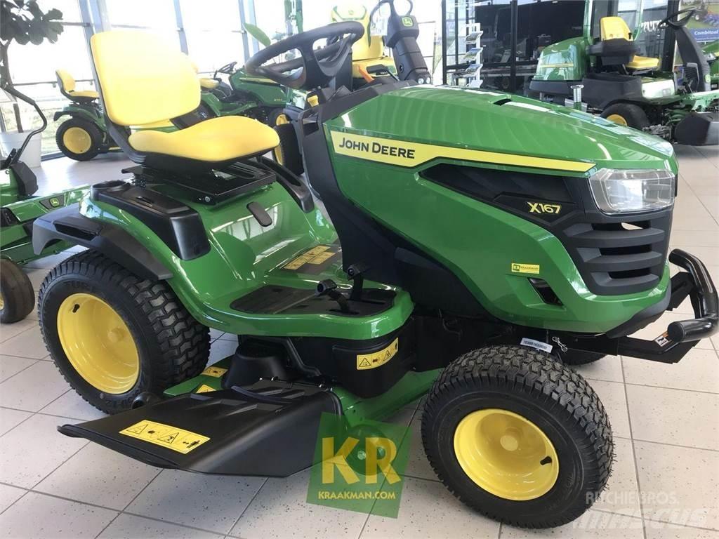 John Deere X167 ركوب الحشائش
