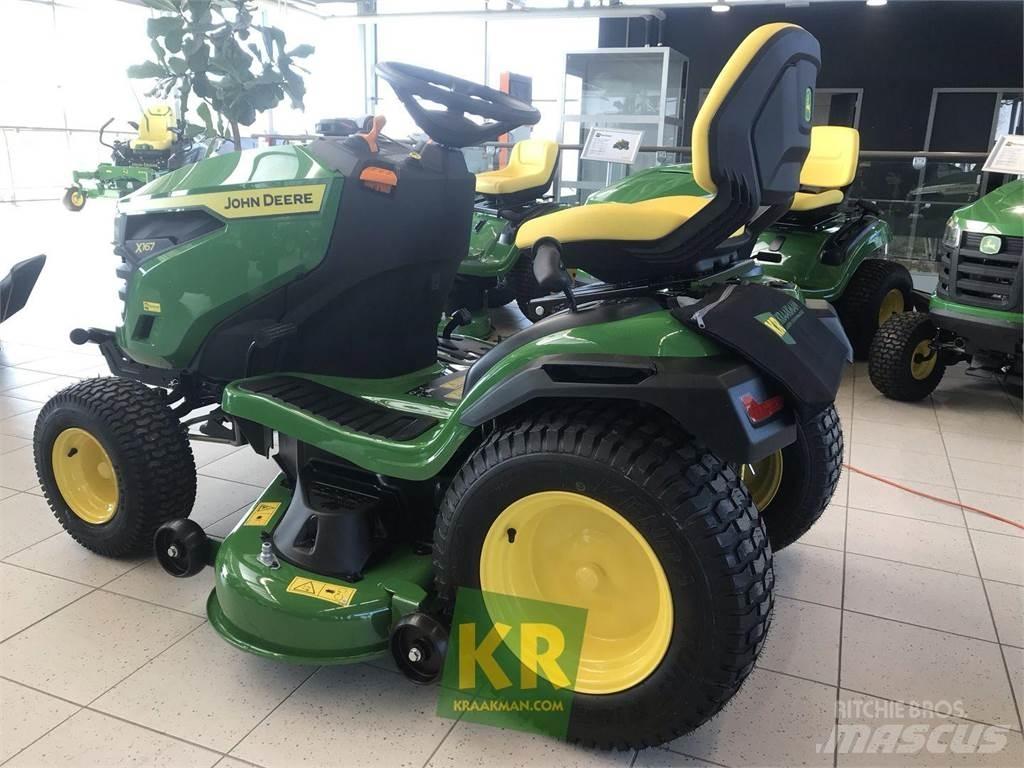 John Deere X167 ركوب الحشائش