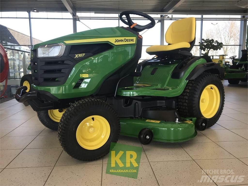 John Deere X167 ركوب الحشائش
