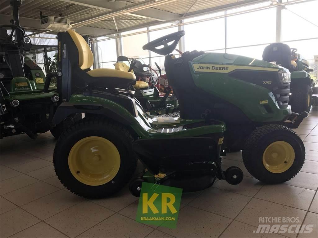 John Deere X167 ركوب الحشائش